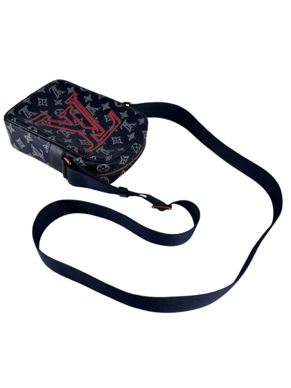 Louis Vuitton Shoulder Bag Monogram Ink Danube PM
